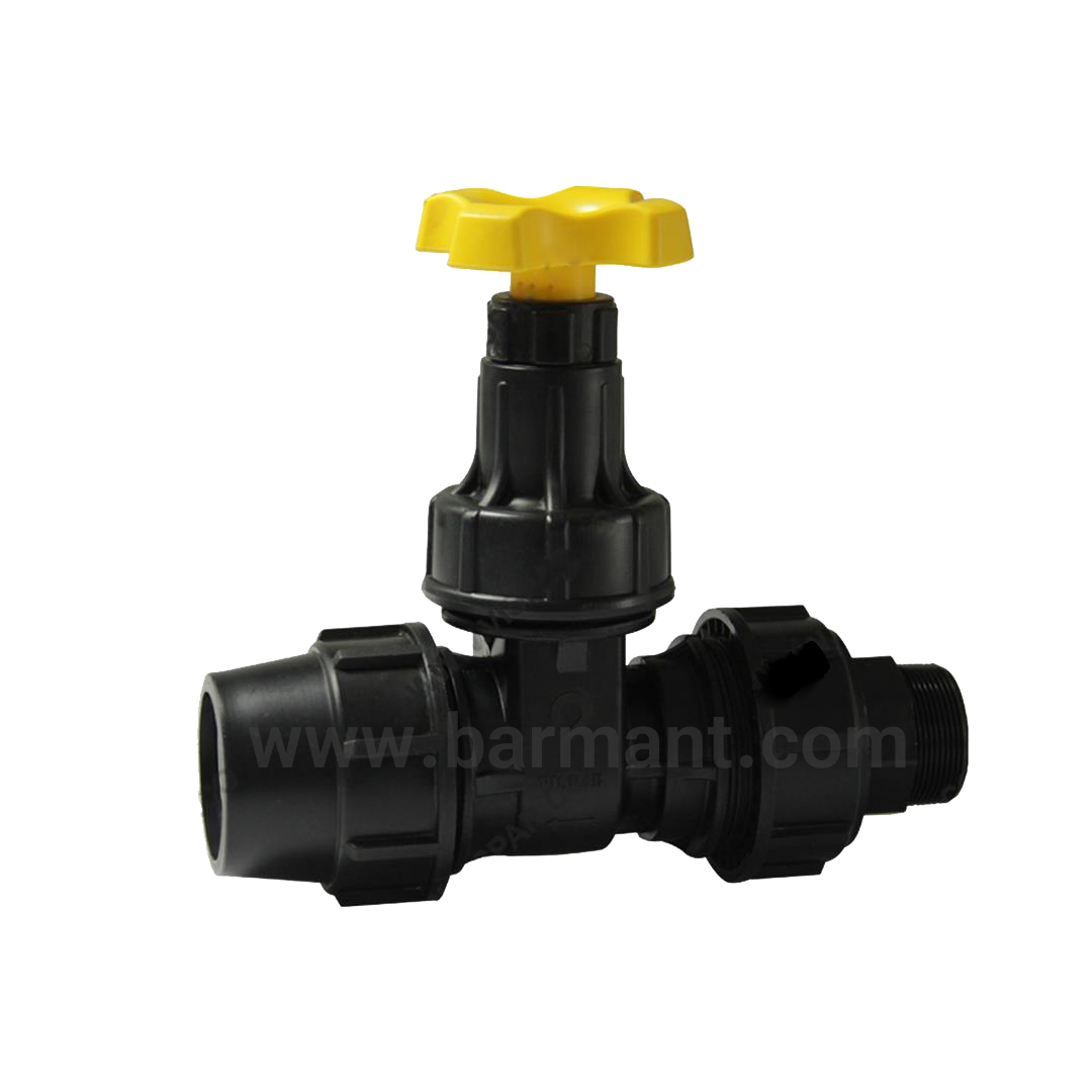 شیر کشویی دسته کوتاه پلیمری